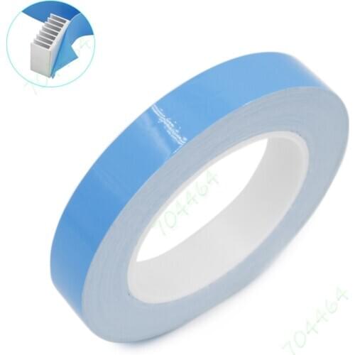 15mm x20M Double Sided Adhesive Thermal Conductive Silicone Cooling Tape For Heatsink GPU Chipset