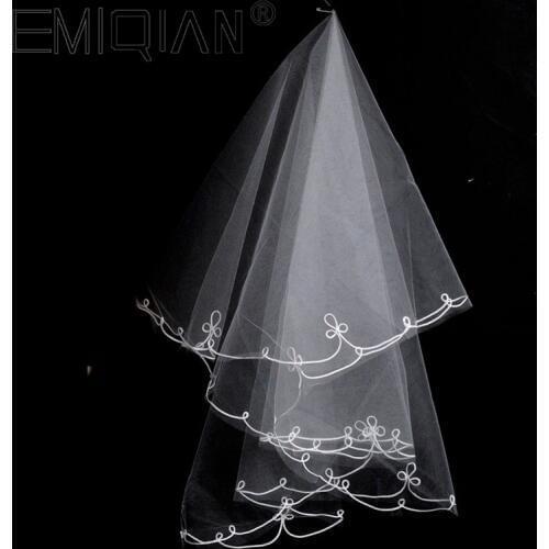 Свадебные длинные фаты EMIQIAN China At AliExpress