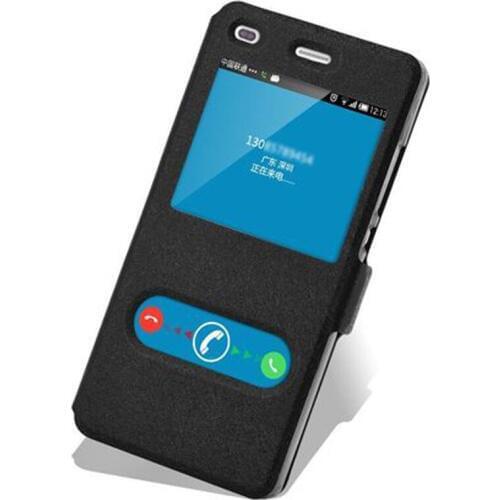 For Huawei P8 lite ALE-TL00 ALE-CL00 ALE-UL00 cover case View window PU leather flip case UL00 Protect shell cover P8lite case