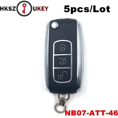 HKSZUKEY KD NB07 For KD900/KD900+/URG200 Key Programmer NB Series Remote Key For Auto,5pcs/lot