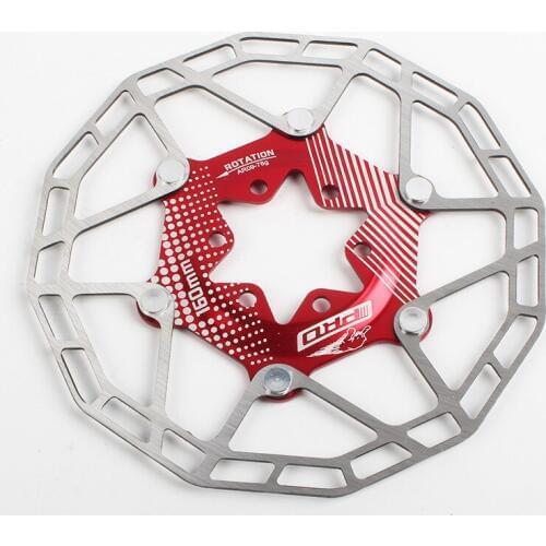 IIIPRO 80g MTB Mountain Bike Floating Disc Brake Rotor 160mm Ultralight 6 Bolts Bicycle Parts Stainless Steel