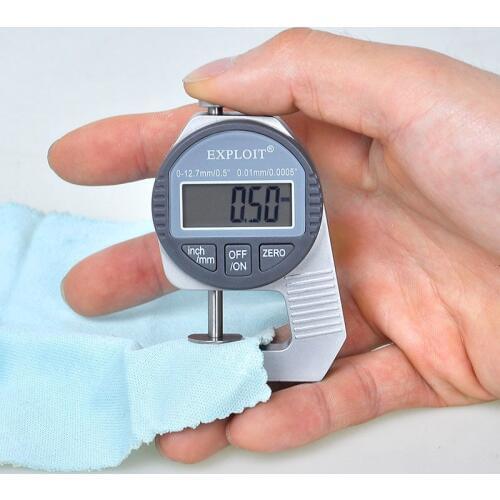 The measurement of the thickness of the leather cloth of the digital display thickness measuring instrument 033002