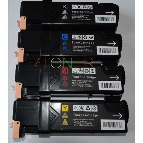 4 x Toner Cartridges For Xerox Phaser 6500N 6500DN Xerox WorkCentre 6505N xerox 6505DN 106R01594 106R01595 106R01596 106R01597