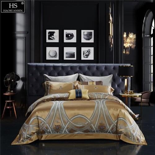 26Momme Mulberry Silk 4Pcs Bedding Sets Yarn Dyed Jacquard Perfect Lines Sexy Leopard Duvet Cover Sheets Pillowcase Fiber Queen