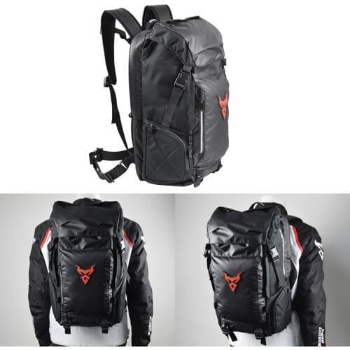 Multi-functional Motorcycle Waterprdoof Tail Bag High Capacity Motorcycle Rear Seat Backpack Moto Travel Hiking Luggage Bag