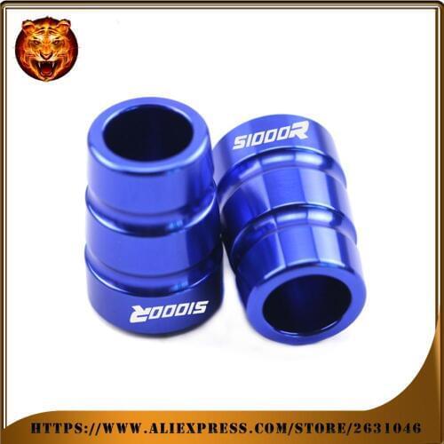 Motorcycle Hand End Grip Ends Bar Handlebar Caps For BMW S1000R 2014-2018 free shipping With Logo red blue black 2017