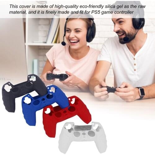 Soft Silicone Gamepad Protective Case Cover Game Pad Joystick Case for SONY Playstation 5 PS5 Game Controller Skin Guard