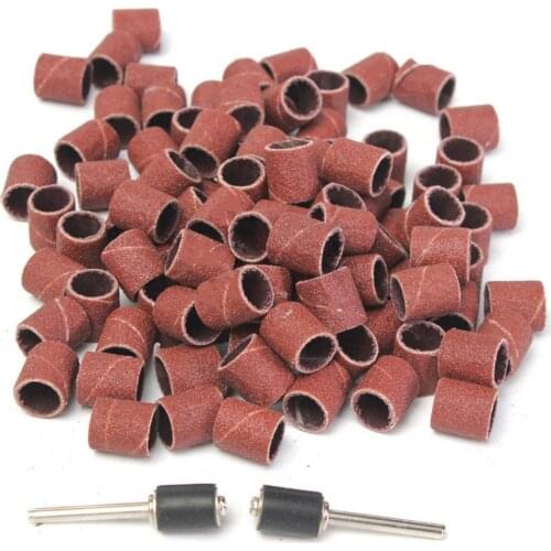 132/307/384 Pieces Portable Sanding Drum Set Including Drum Sander Sanding Sleeves And Drum Mandrels For Dremel Rotary Tool