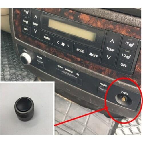 For Land Cruise LC200 GRJ200 2007 Rear Volume Knob Air Conditioning Switch