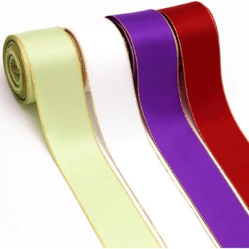 New 10mm/22mm/38mm phnom penh ribbon 10 yards DIY handmade materials gift packaging bow polyester double-sided