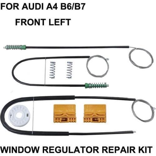 FOR AUDI A4 B6 / B7 ELECTRIC WINDOW REGULATOR REPAIR KIT FRONT LEFT8E0837461