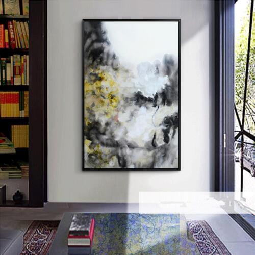 Modern Abstract Art Deco Oil Painting on Canvas Wall Art Picture Home Decor Living Room Impressionism Paintings