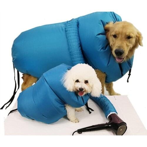 Bathing and Drying Clothes Pet Hair Dryer Drying Box Hair Dog Dryer Bag Dog Grooming Dryer Washing Water Tank Bag Cats and Dogs