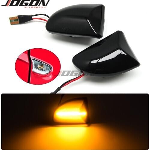 LED Dynamic Turn Signal Light Side Marker Fender Blinker Sequential Indicator Lamp For Smart Fortwo W451 2007-2014