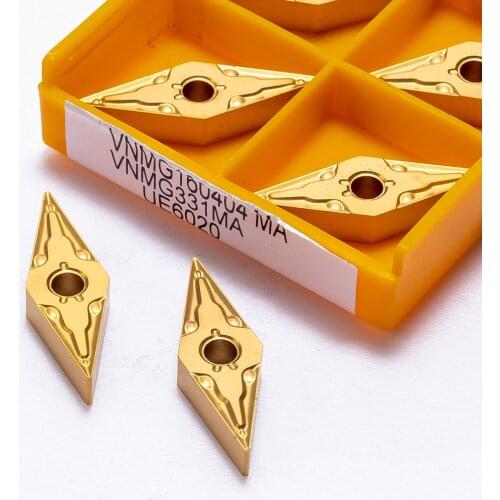 VNMG160404 VNMG 1604 MA VP15TF US735 UE6020 metal milling turning tool Carbide Blade Turning Tool Lathe Milling Cutter CNC