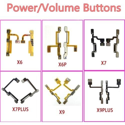 High quality Power on off Volume up down button flex cable for vivo X6 X6plus X7 X7PLUS X9 X9i X9plus