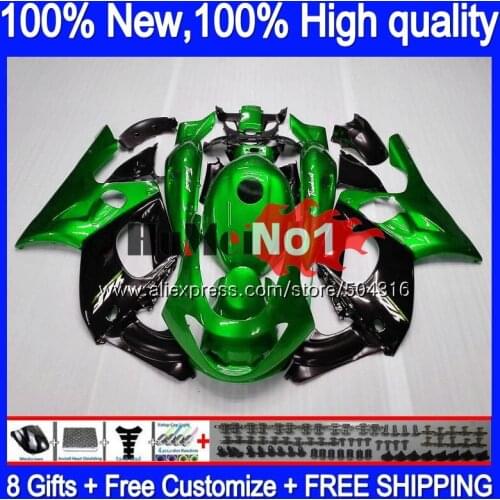 YZF 600R For YAMAHA YZF600R Thundercat 2002 2003 2004 05 06 07 39MC.118 YZF-600R 96 02 03 04 2005 2006 2007 Green Gloss Fairings