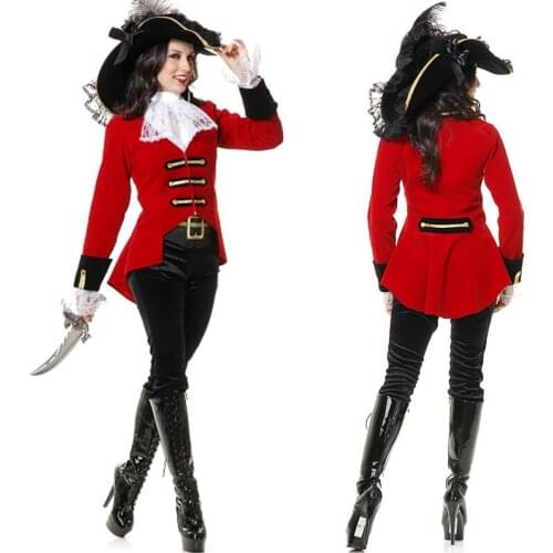 Women Pirate Costume girls Halloween Carnival Party Fancy Dress Sexy Outfit Adult Pirates Cosplay Costumes