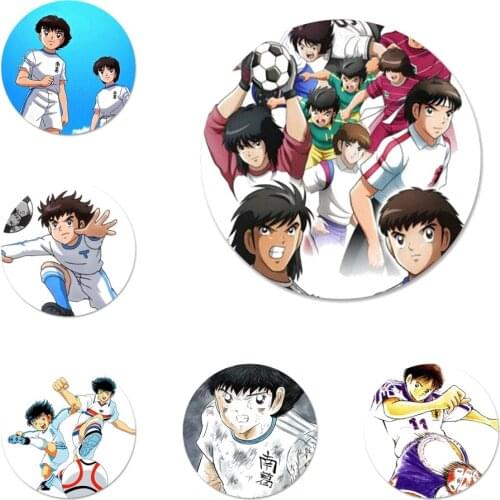 Japanese Anime Captain Tsubasa Badge Brooch Pin Accessories For Clothes Backpack Decoration gift