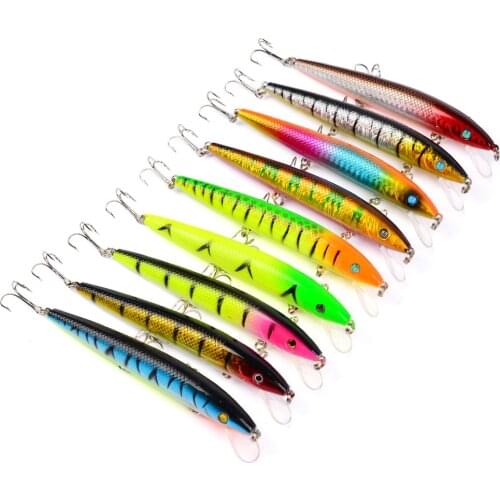 1pcs Swim bait Fishing Lures 12cm/13.8g Minnow Lure 6 Color Select High Quality Hard Bait Crankbait Wobbler Fishing Tackle