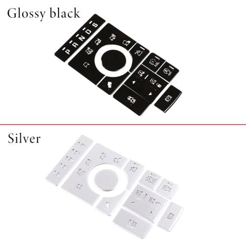 For Land Rover Range Rover Vogue 2015-2016 Aluminum Alloy Center Console Mode Adjustment Button Sequins Car Accessories 10 Pcs