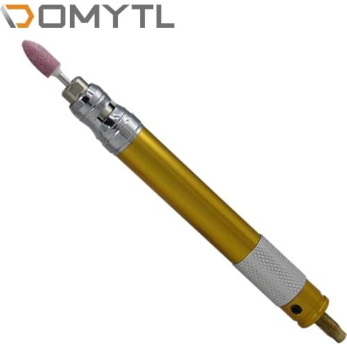 2.3/3mm Pneumatic Rear Exhaust Type Adjustable Speed Grinding Pen Polishing Machine Jade Carving Trimming Engraving Tool Set