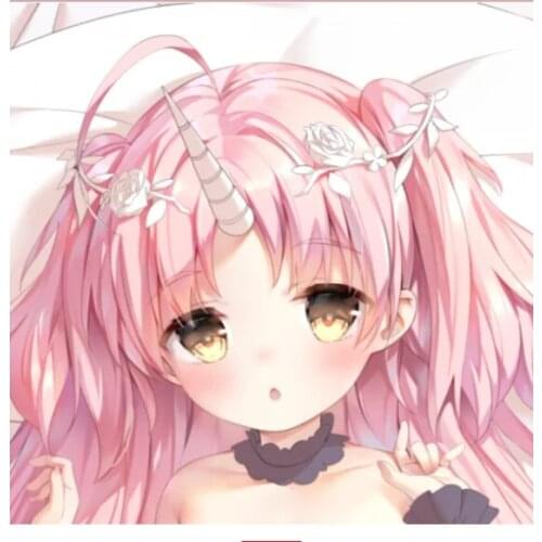 Anime Ark Order Unicorn Cartoon 2WAY Otaku Dakimakura Hugging Body Pillow Case Long Cushion Pillow Cover Cosplay Gift 50x160CM