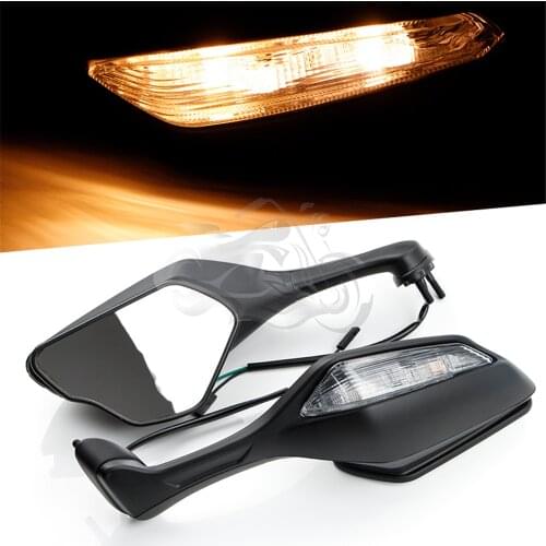 Side Rear View Mirror Fit for 2017 2018 2019 2020 2021 HONDA CBR1000RR Turn Signal Light CBR 1000 RR CBR1000 RR CBR 1000RR