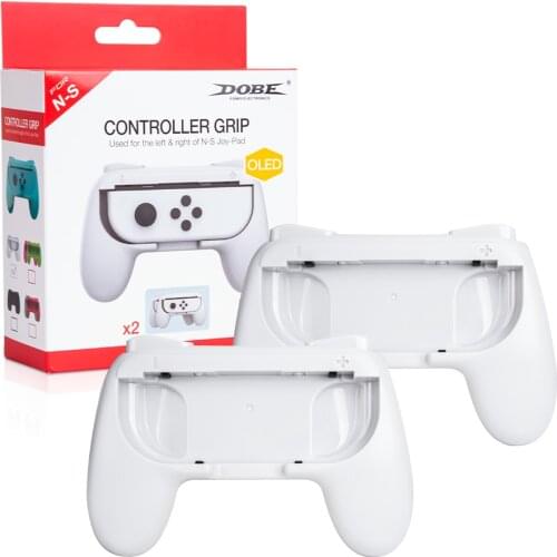 DOBE Left+Right Joypad Bracket Holder Handle Grip Case for Nintend Switch OLED Joy Pad Controller Gamepad HandGrip Stand Support