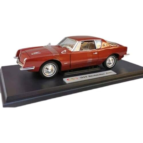 Diecast 1/18Scale Alloy Classic Car 1963 Model Collectible Decoration Adult Souvenir Ornaments Gift Vehicle Display Toy Car