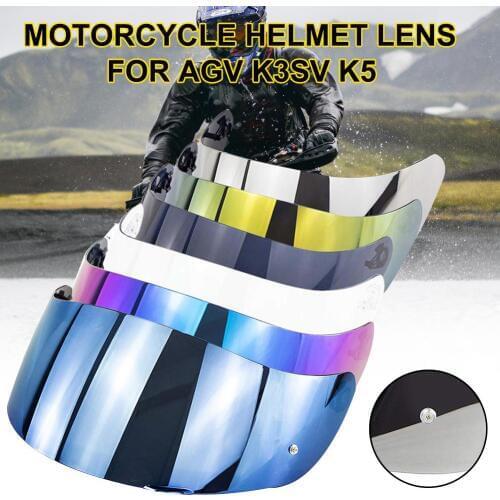 Motorcycle Full Face Helmet Goggles Lens Visor Detachable Helmet Glasses Motorbike Helmet Lens glasses for AGV K1 K3SV K5
