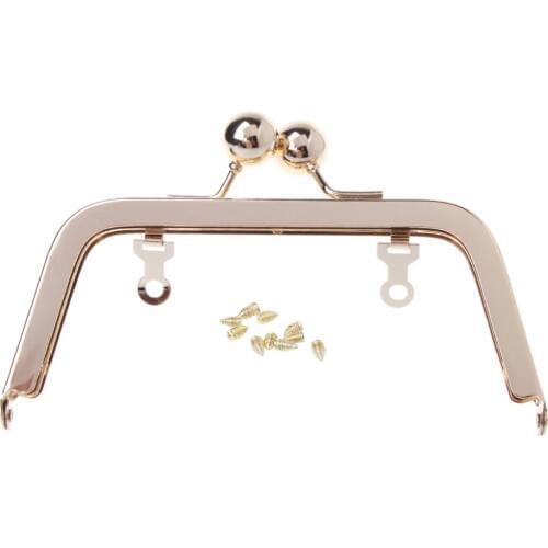 New Bag Frame 1PC 14cm Metal Frame Kiss Clasp Lock For Coin Purse Bag Handbag DIY Making THINKTHENDO
