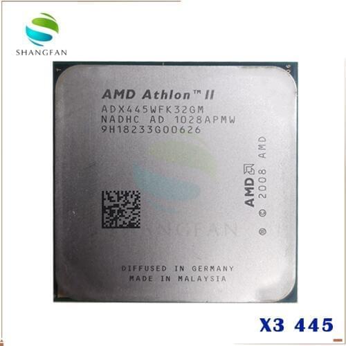AMD Athlon II X3 445 3.1 GHz Triple-Core CPU Processor ADX445WFK32GM Socket AM3 938pin