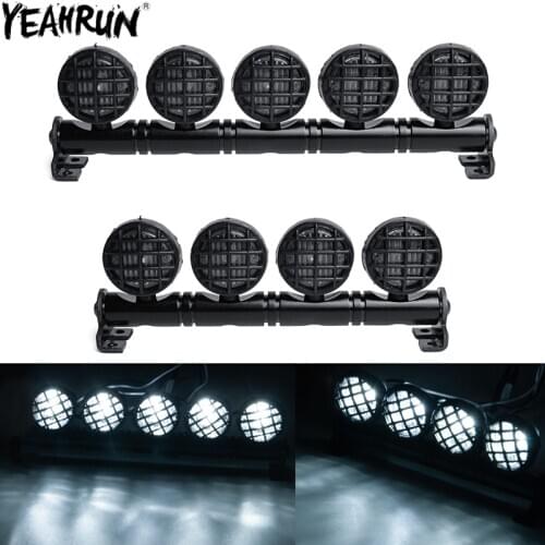 RC Car Led Light Strip Kit Tracked Truck Body Shell Roof Light for Axial SCX10 TRX4 D90 D110 RC Truck Crawler Car