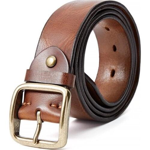 Leather Belt Designer Belts for Men Pin Buckle Black Business Trouser Strap Cinturones Hombre Cinto Cowskin Belts Male