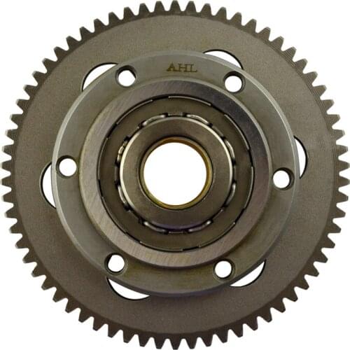Motorcycle Starter Clutch Gear Assy For Yamaha XV250 Virago 250 1995-2007 XV250 V-star 250 2008-2015 XV250 Route 66 250 88-90