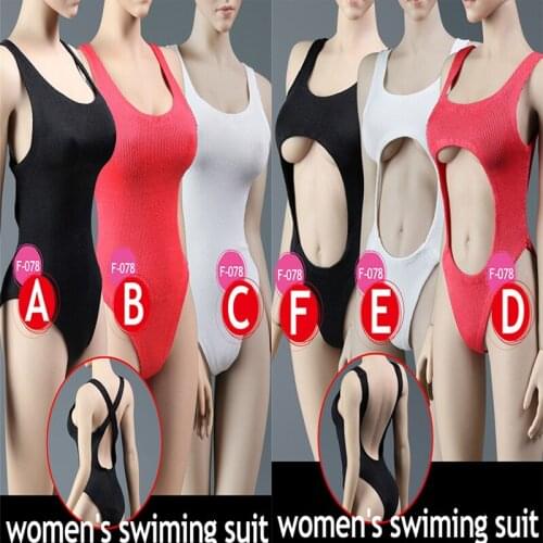 SUPERMCToys F-078 1/6 Scale Female clothes sexy swimsuit Bikini suit 2 style fit 12 inches TBLeague JIAOU phicen action figure