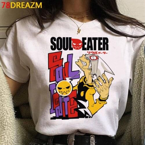 Soul Eater top tees male vintage kawaii couple aesthetic couple clothes clothes ulzzang