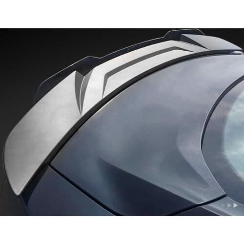 Car Styling Decoration 3-section Translucent Non-perforated Car Rear Wing Spoilers Exterior for 15-20 Ford Mustang Accessories