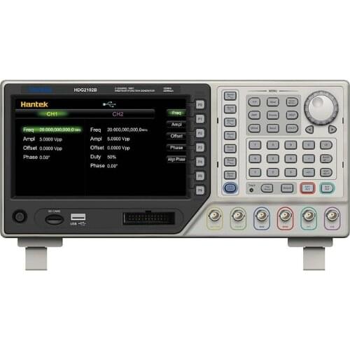 HDG2012B High precision Digital DDS Function Signal Arbitrary Waveform Generator 2CH 10MHz 250MSa/s 64M Memory Depth