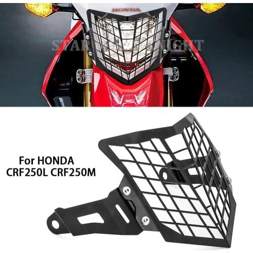 Motorcycle Grille Headlight Protector Guard Lense Cover For HONDA CRF250L CRF250M 2012 2013 2014 2015 2016 2017 CRF 250L 250M