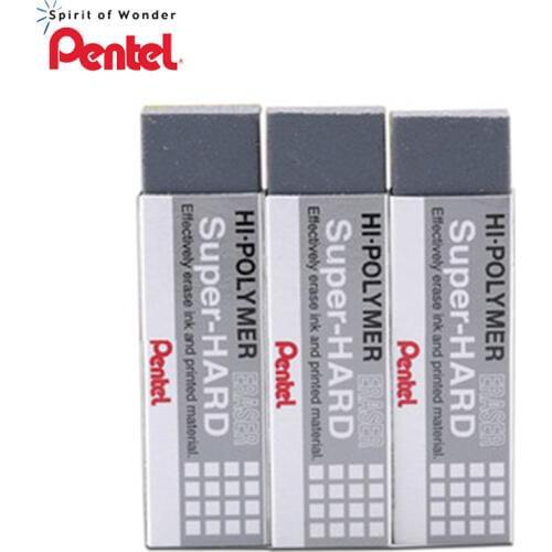 4 Pieces Japan Pentel ZEB 20 Super Hard Ink Eraser Hi-poliymer Effectively Erase Ink Printed Material Fountain Pen Eraser 2019