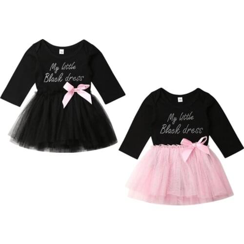 New 0-18M Baby Toddler Girl Romper Princess Dress Wedding Party Tutu Dresses