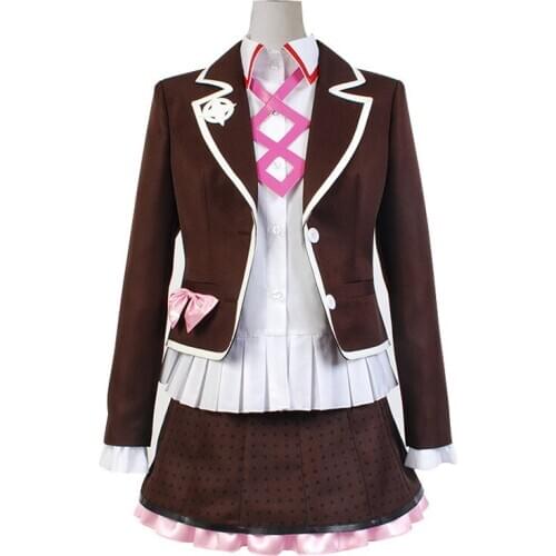 Danganronpa Trigger Happy Havoc Cosplay Costumes Young Girl Utsugi Kotoko Japanese Game Anime Campus Performance Clothing Sets