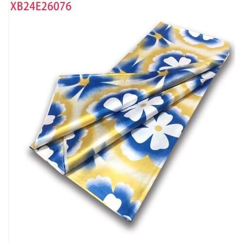 Hot-selling African high-quality Bazagezna white brocade high-end high-quality printed Bazambo fabric in 2021 XB24E26076