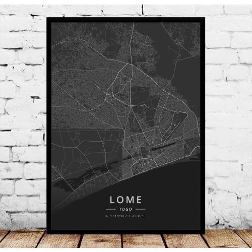 Lome Togo Poster