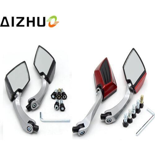 Motorcycle Rearview Mirrors Motor Accessory Universal Folding Rear View Mirror For Yamaha FZ6N XT660R XSR900 VMAX YBR125 XMAX