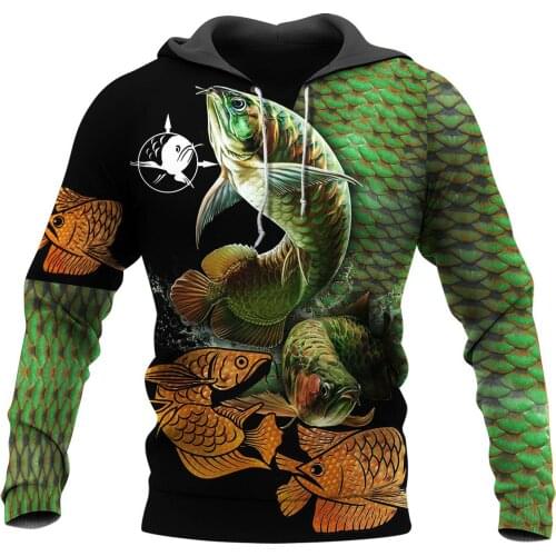 3D Printed Cool Carp Fishing Autumn Men Hoodies Unisex Casual Pullover Oversized Hoodie Zip Hoodie Streetwear Sudadera Hombre