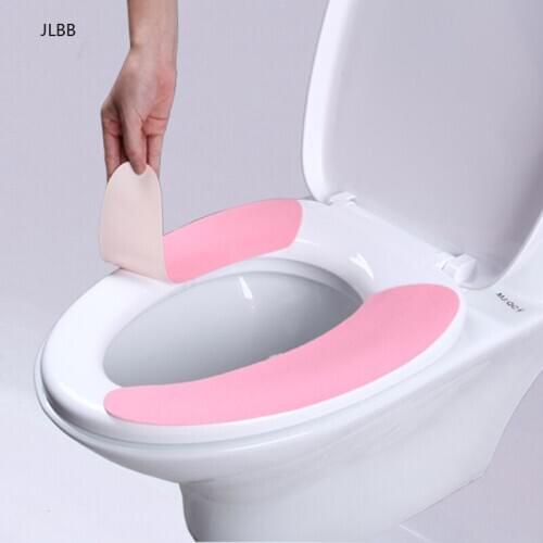 Soft Comfortable Artificial Fiber Washable Bathroom Toilet Seat Cover Mat Lid Closestool Cloth