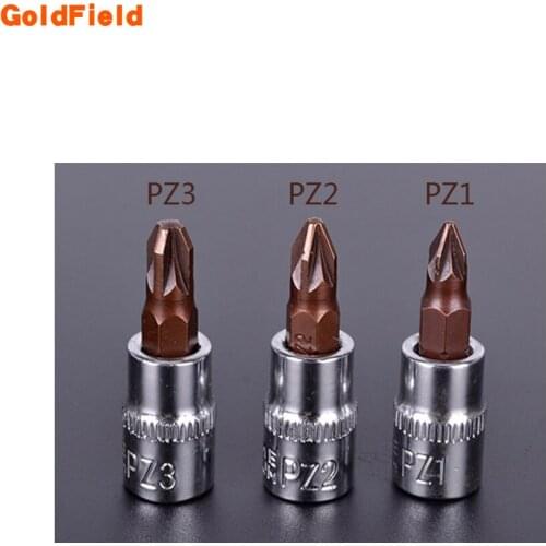 25pcs 6.3mm 1/4 Hex Bit Socket Hex Key Ratchet Drive Adapter Set Inch Socket Wrench Head Ph1-Ph3 T10-T40 Hw3-Hw8 S2 Steel B